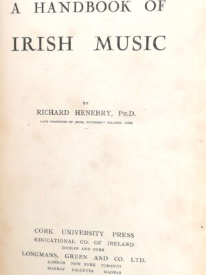 A Handbook of Irish Music (1928)