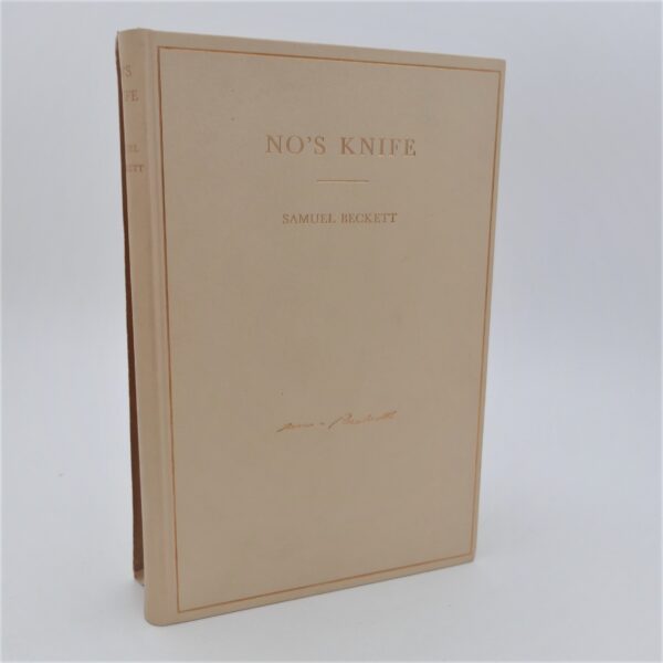 No's Knife. Limited Signed Edition (1967)