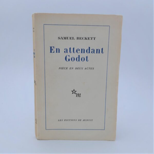 En attendant Godot: Piece en deux Actes. First Edition (1952)
