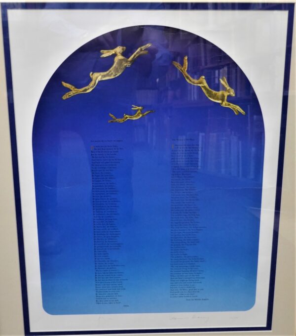 The Names of the Hare. Signed Broadside (1982)