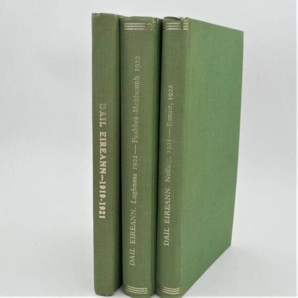 Minutes of Proceedings of the First Dáil. Three Volumes (1919-1922)