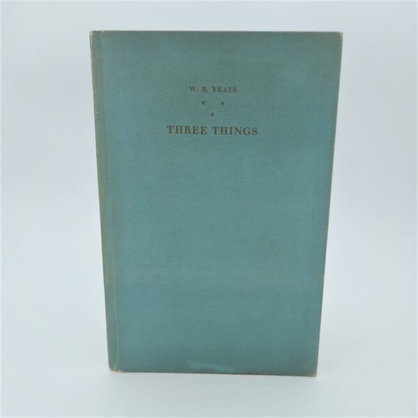 Three Things. Limited Signed Edition (1929)