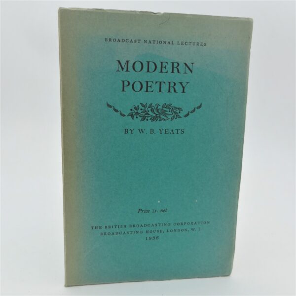 Modern Poetry (1936)