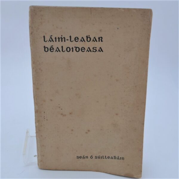 Laimh-Leabhar Bealoideasa. Signed Copy (1937)