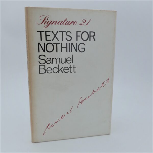 Texts for Nothing (1974)