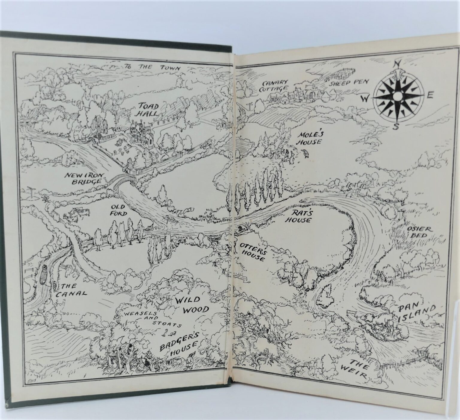 The Wind in The Willows. Illustrated by Ernest H. Shepard (1932