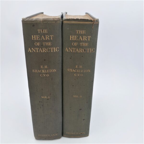 The Heart of the Antarctic. Two Volumes. First Edition (1909)