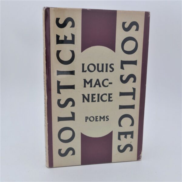 Solstices. New Poems (1961)