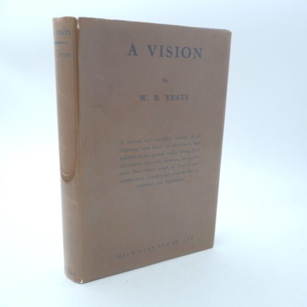 A Vision. First Edition, Trade Issue (1937)