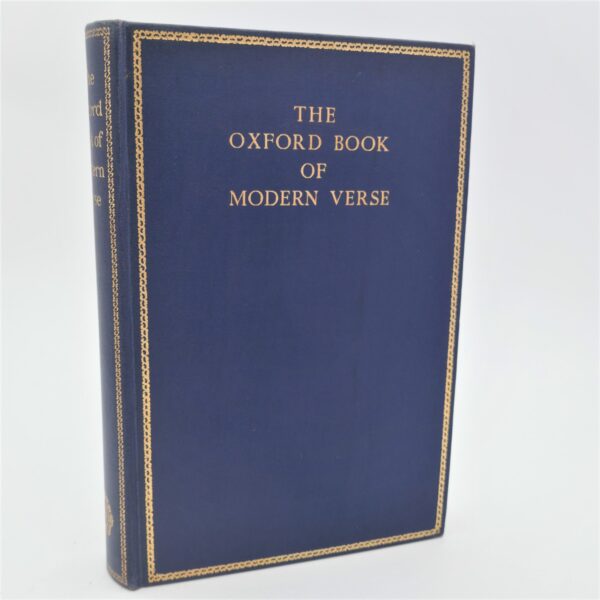 The Oxford Book of Modern Verse (1892-1935)