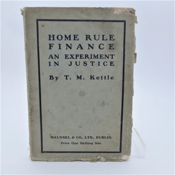 Home Rule Finance.  An Experiment in Justice (1911)
