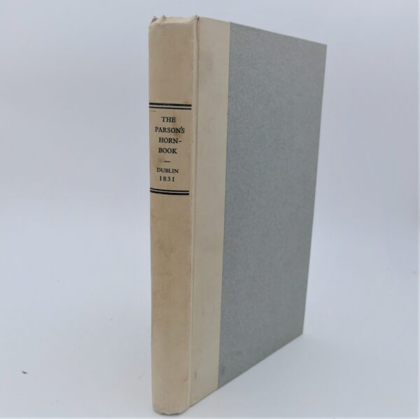 The Parson's Horn-Book. Second Edition (1831)