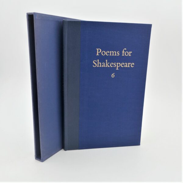 Poems for Shakespeare. Limited Signed Edition (1977)