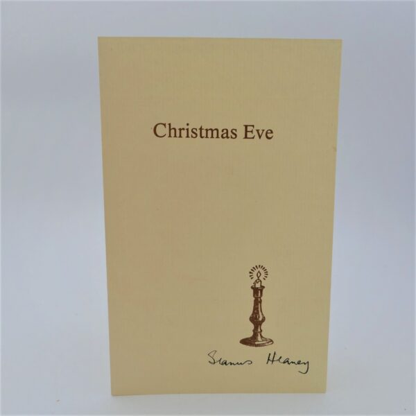 Christmas Eve. Heaney Family Christmas Cards for 1978