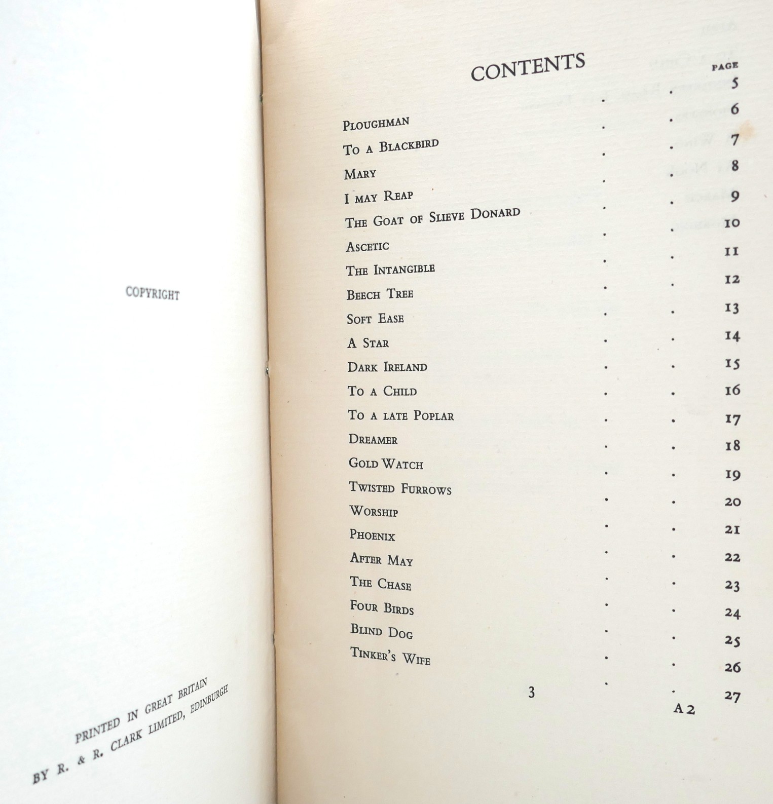 Ploughman and other Poems. First Edition (1936) - Image 4