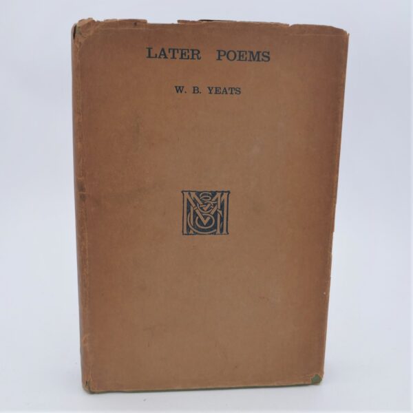 Later Poems. Second Edition (1922)