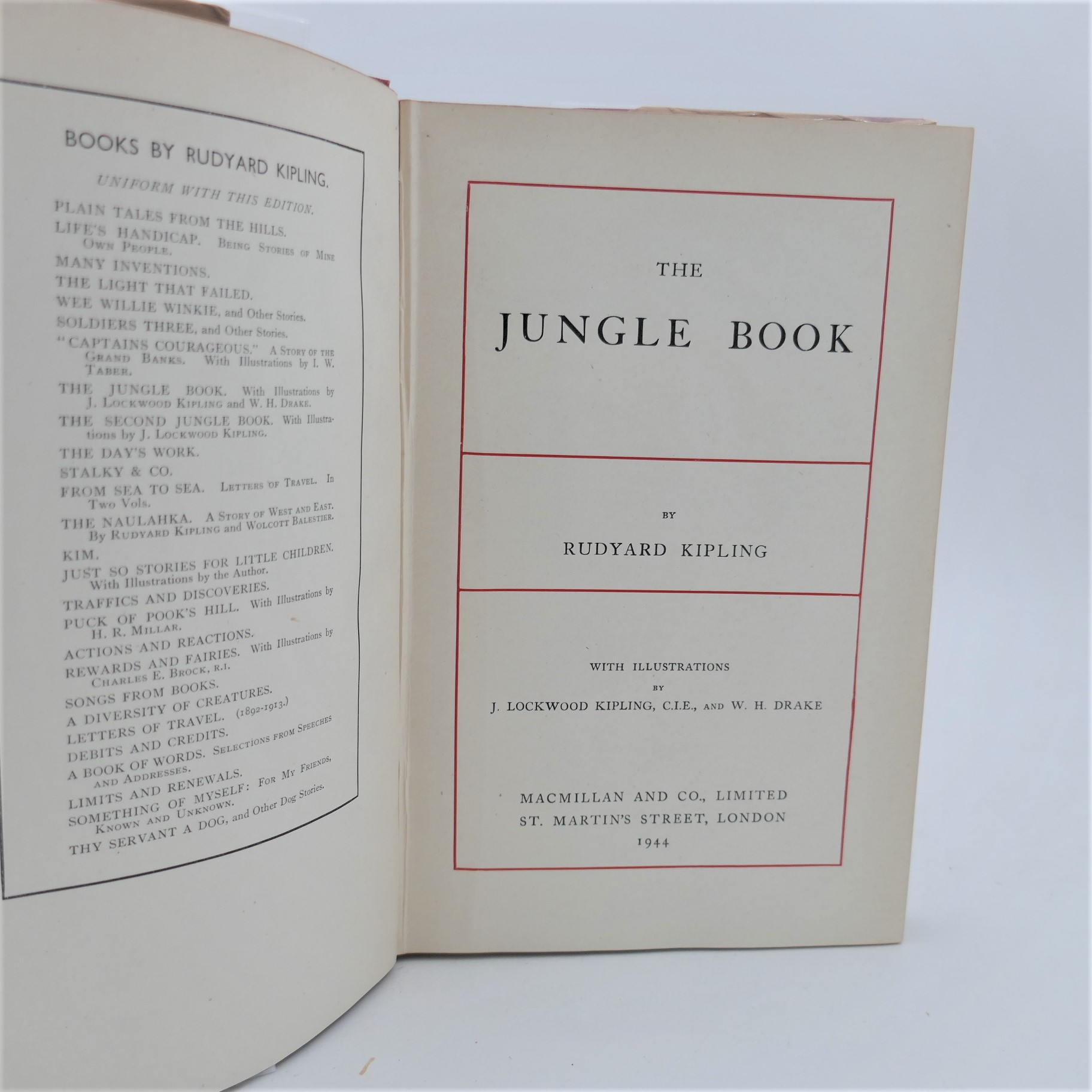 The Jungle Book & The Second Jungle Book (1944) - Ulysses Rare Books