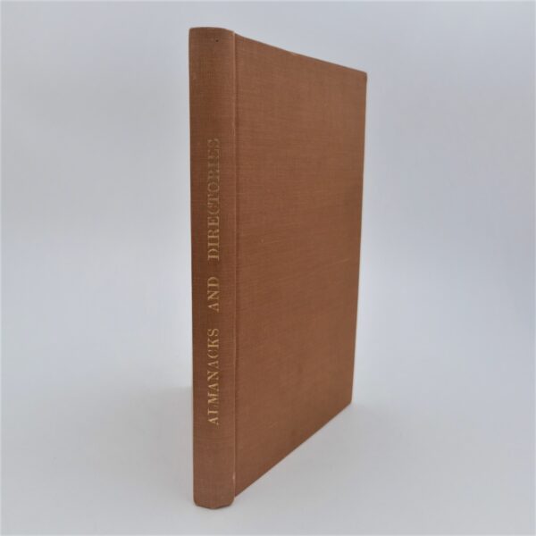 Historical and Bibliographical Account of Almanacks (1897)