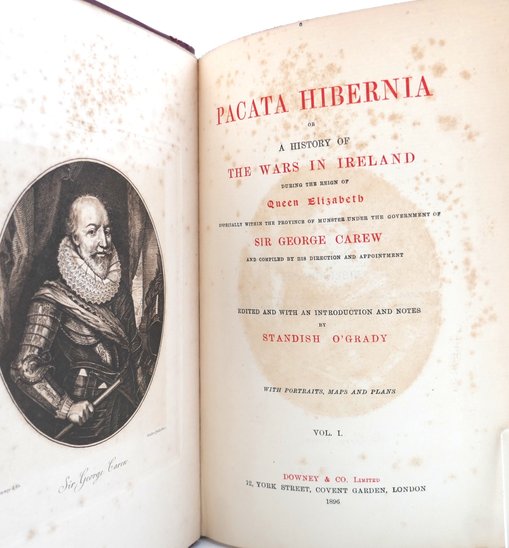 Pacata Hibernia. The Elizabethan Wars In Ireland (1896) - Image 3