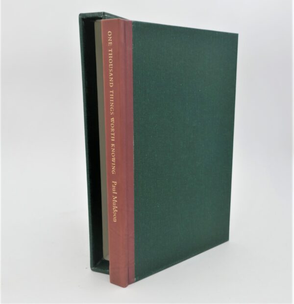 One Thousand Things Worth Knowing. Limited Signed Edition (2015)