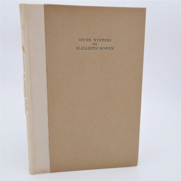 Seven Winters. Cuala Press (1942)