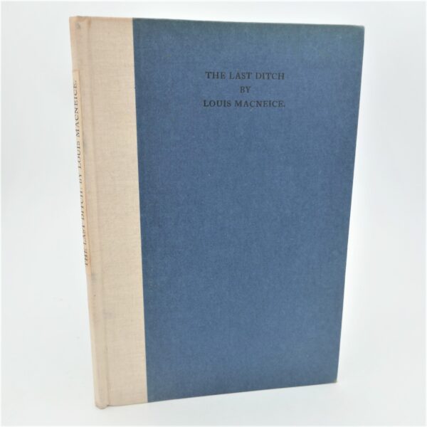 The Last Ditch. Cuala Press (1940)