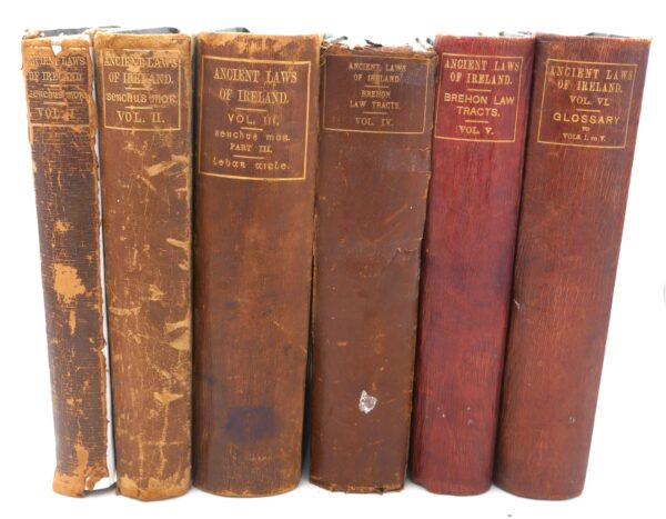 Ancient Laws of Ireland (Senchus Mor). Six Volumes (1865-1901)