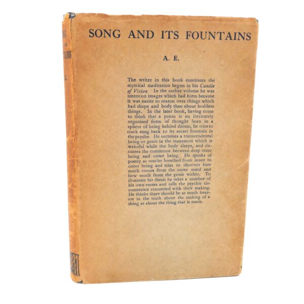 Song and its Fountains. With Sketch by the Author (1932)