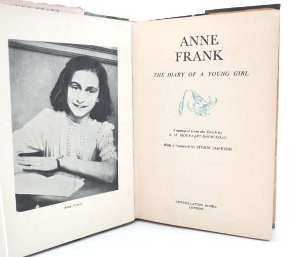 Anne Frank. The Diary of a Young Girl (1952) - Ulysses Rare Books