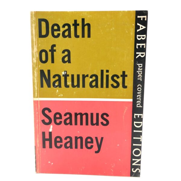Death of a Naturalist. First Paperback Edition. Signed Copy (1969)