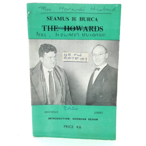 The Howards. Introduction by Brendan Behan (1960)