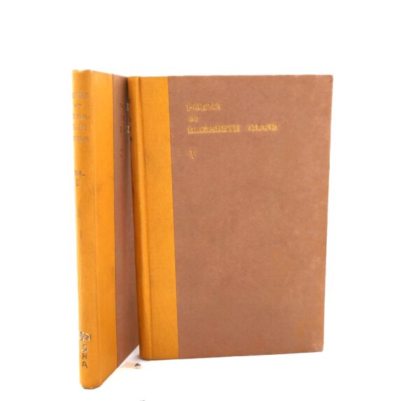 Collected Poems of Elizabeth Shane. Two Volumes (1945)