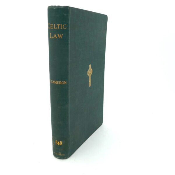 Celtic Law. The 'Senchus Mor' (1937)