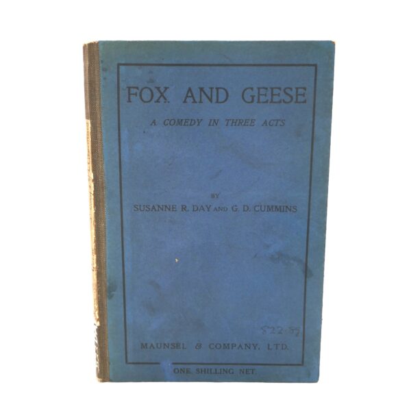 Fox and Geese.  A Comedy in Three Acts (1918)