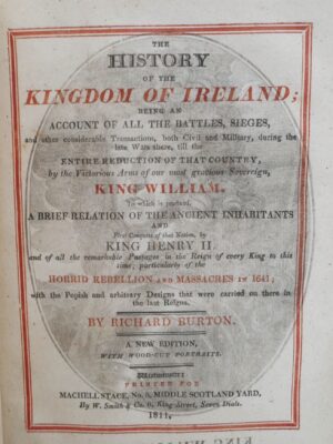 The History of the Kingdom of Ireland (1811)