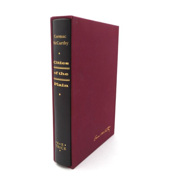 Cities of the Plain. Limited Signed Edition (1998)