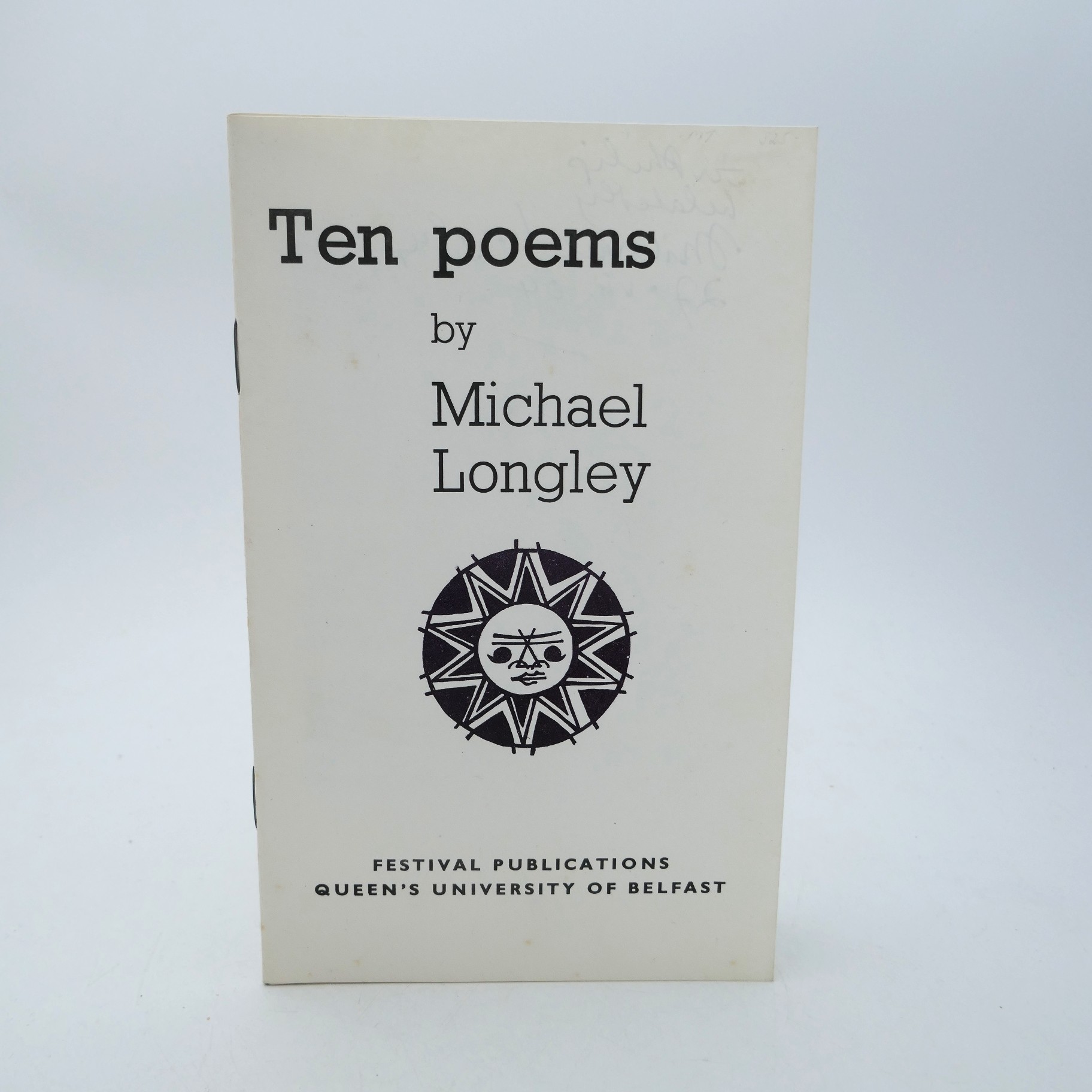 Ten Poems. Festival Publications (1965)