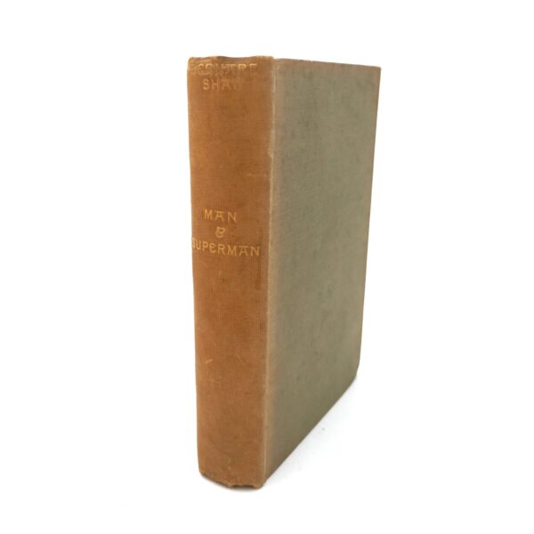 Man and Superman. First Edition. Inscribed by the Author (1903)