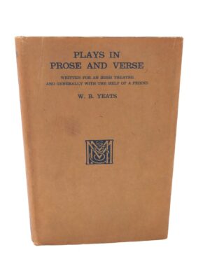 Plays in Prose and Verse. First Edition (1922)