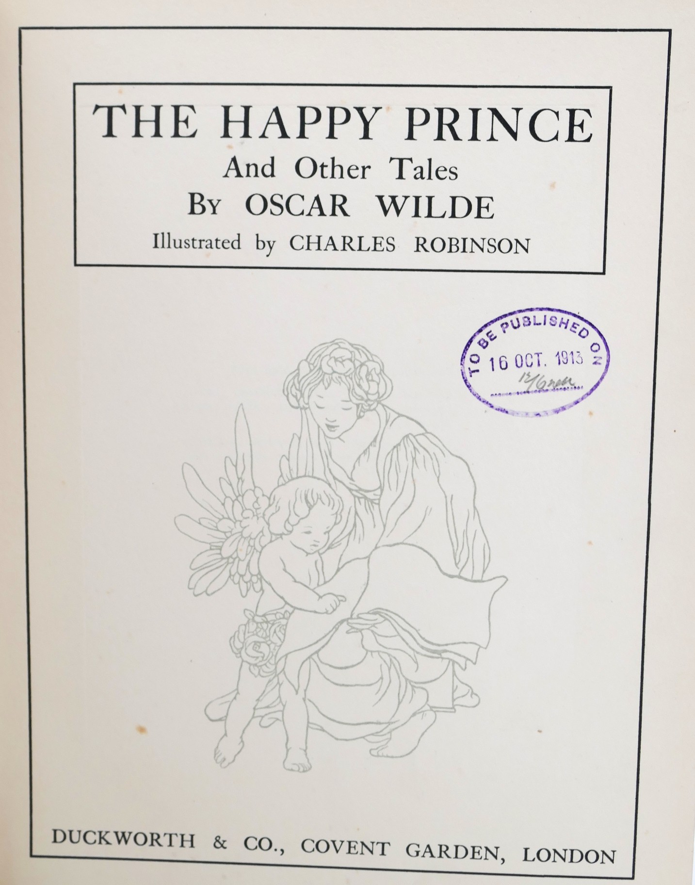 The Happy Prince. Illustrated by Charles Robinson (1913) - Image 7