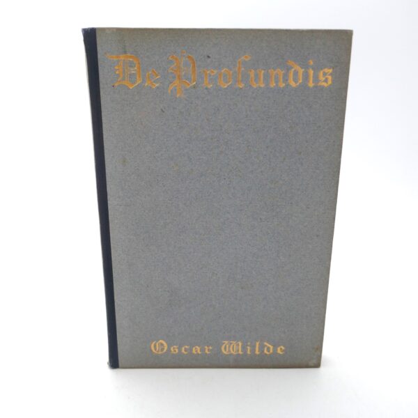 De Profundis. First American Edition (1905)