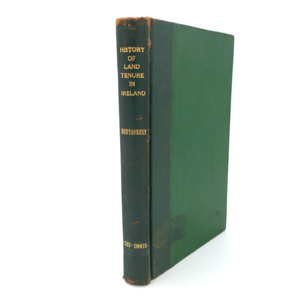 A History of Land Tenure in Ireland (1889)
