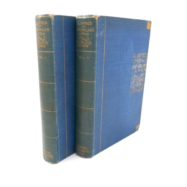 Glimpses of Unfamiliar Japan. Two Volumes (1894)
