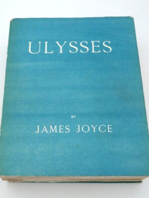 Ulysses. Paris: Shakespeare & Co. First Edition (1922)