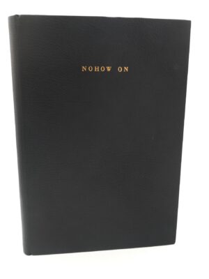 Nohow On. Etchings by Robert Ryman. Limited Edition (1989)
