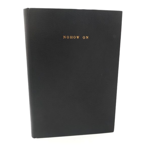 Nohow On. Etchings by Robert Ryman. Limited Edition (1989)