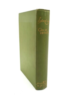 Intentions. The Decay of Lying. First Edition (1891)