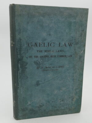 Gaelic Law The Berla Laws (1923)
