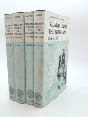 Ireland Under The Normans. Four Volumes (1968)