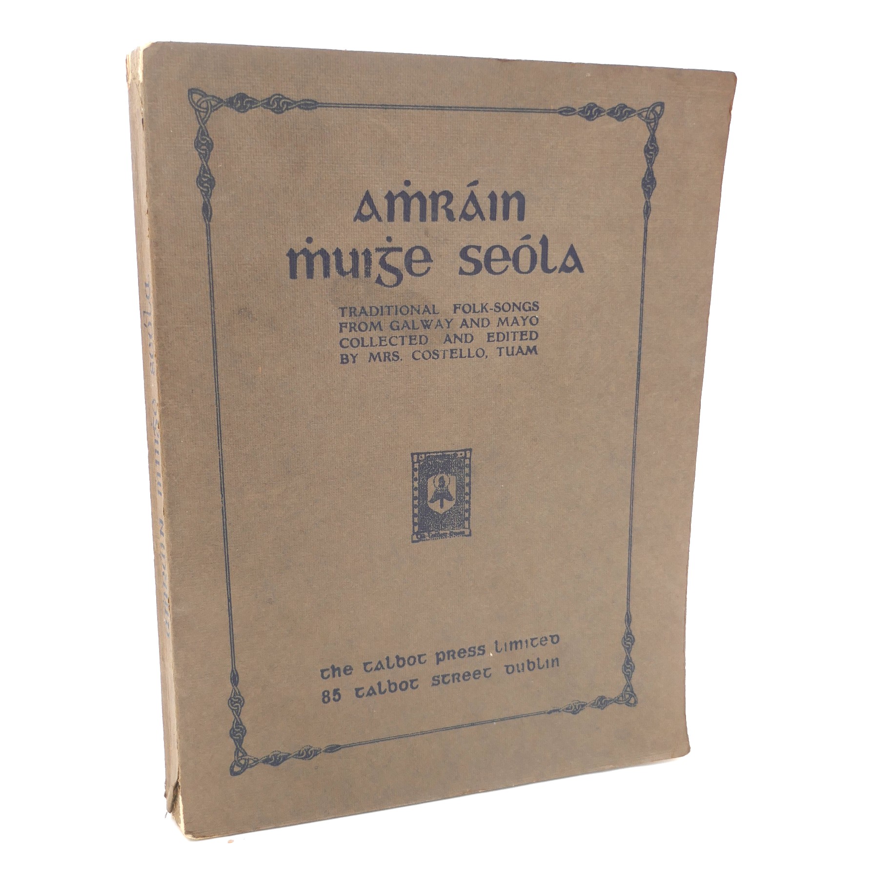 Tradition Folk-Songs from Galway and Mayo (1923)